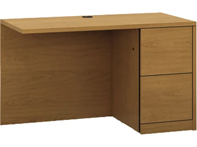 HON HON 105905RCC 10500 Series L Workstation Return Right Pedestal 29.50x48.00x24.00 1.10 office furniture — product photo