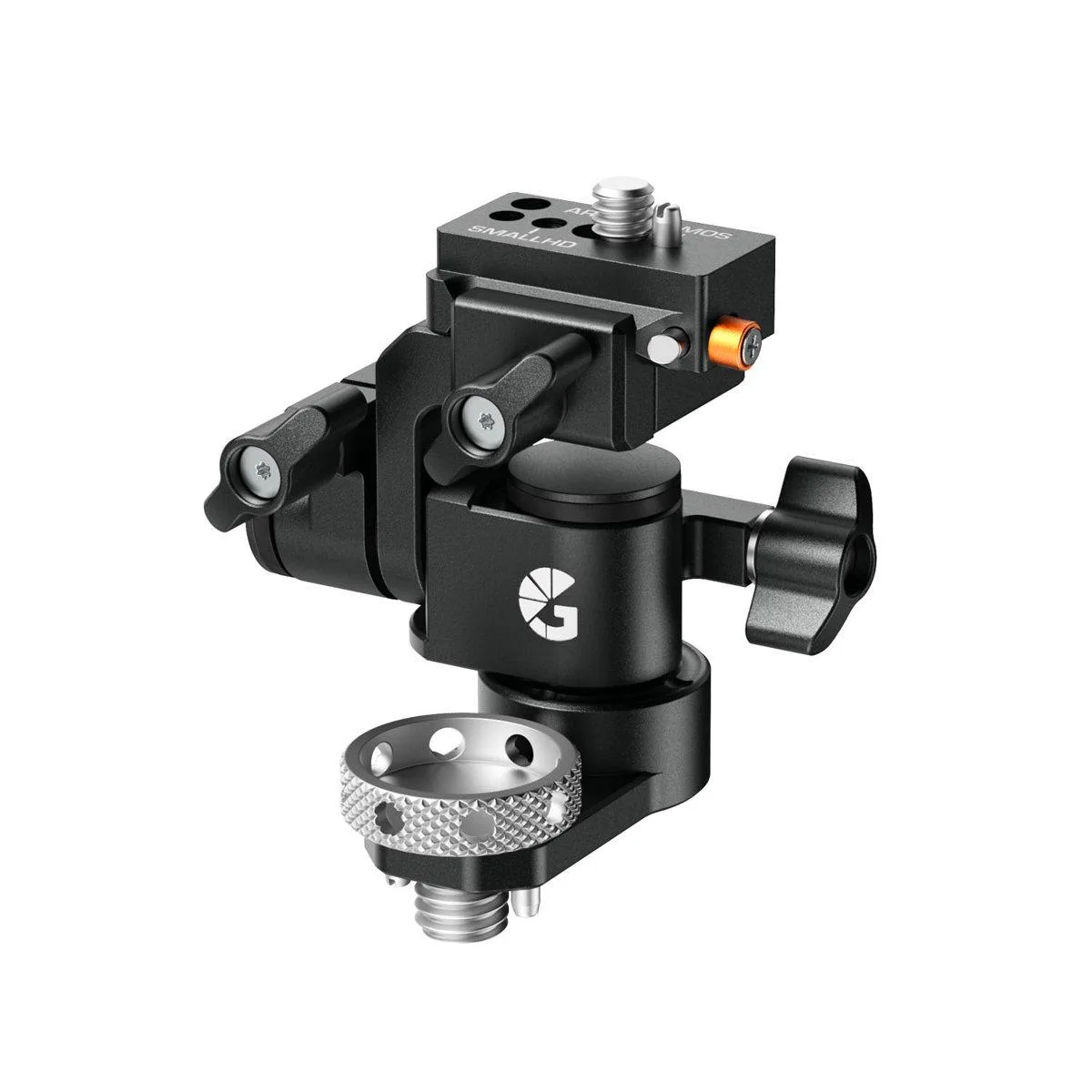 Bright Tangerine Bright Tangerine 3/8"-16 Universal Monitor Mount NATO Rail 2.5kg camera accessory — product photo