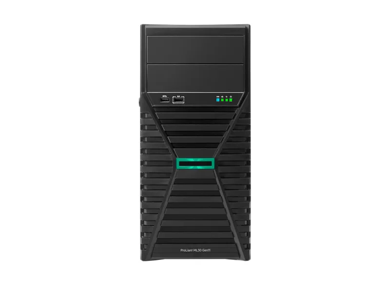 HPE HPE ProLiant ML30 Gen11 P83316-005 Xeon 6333P 32GB 2x480GB SSD 2x500W rack server — product photo