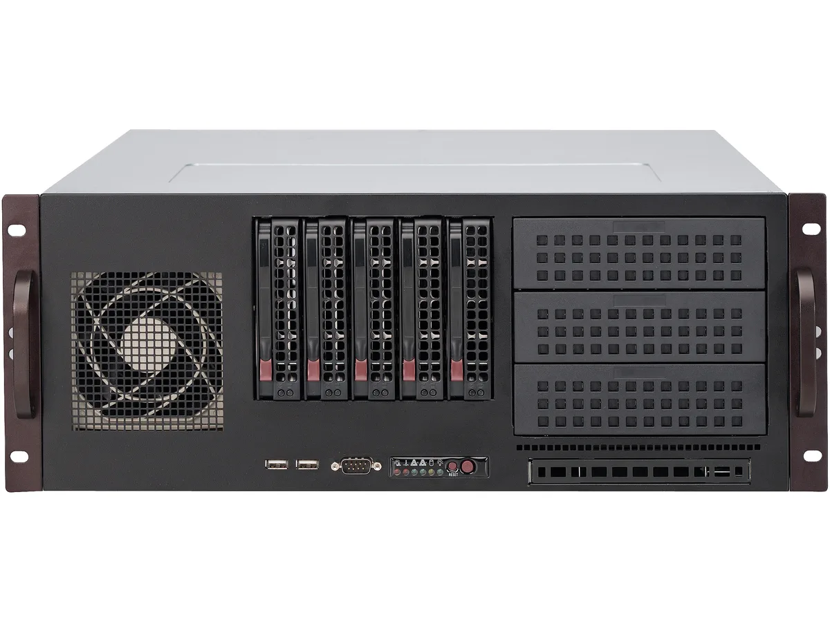 Supermicro Supermicro SuperChassis 842TQC-668B 4U server chassis 668 W — product photo