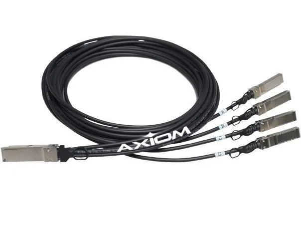 Axiom Axiom Twinaxial Cable QSFP+ to 4×SFP+ 3.3 ft — product photo