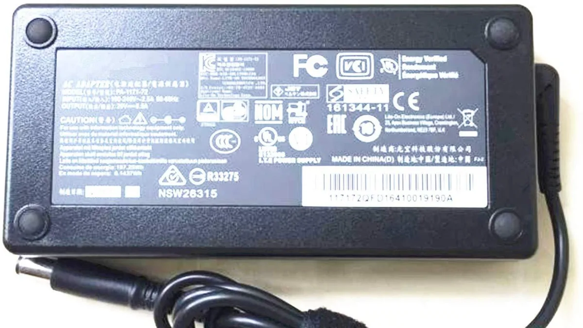 E-buy E-buy AC Adapter LITEON 20V 8.5A PA-1171-72 7.4mm 5.0mm — product photo