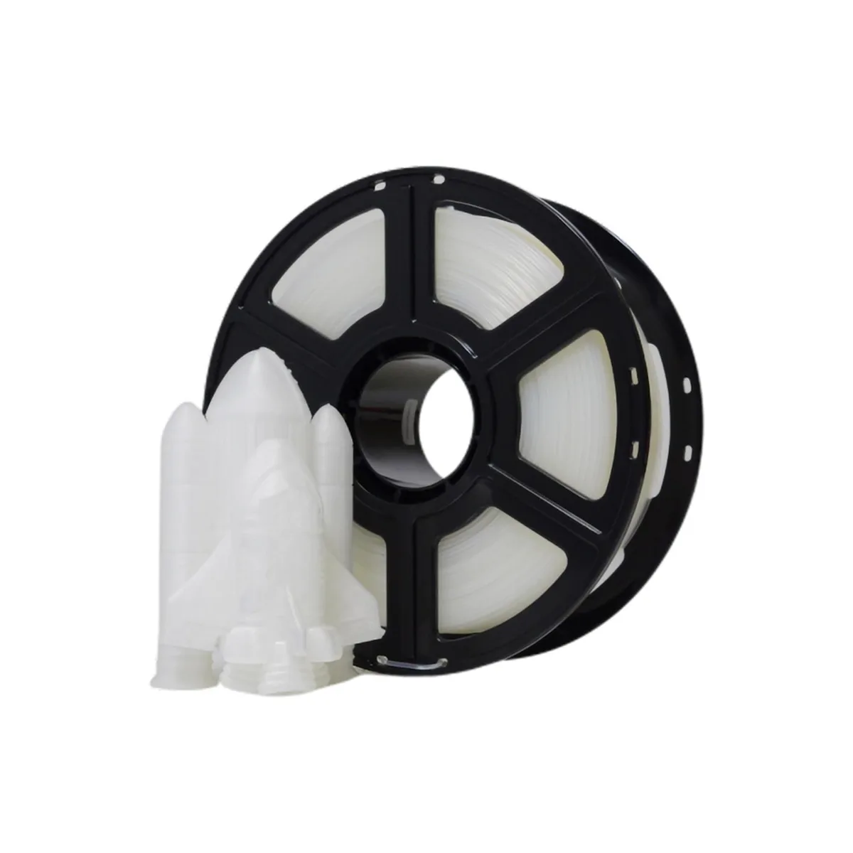 MakerBot MakerBot 375-0081A PLA Filament Translucent Crystal 2.2 Lb 3d printers accessory — product photo