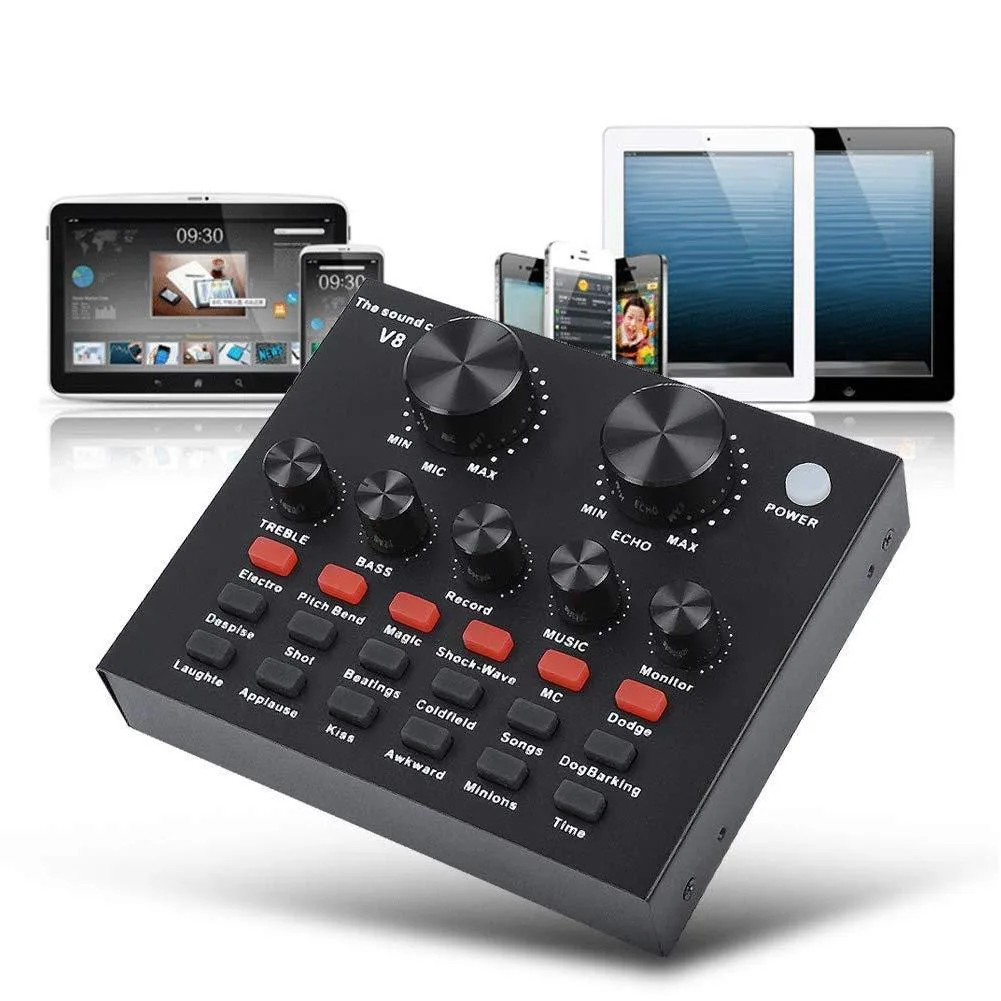  XIAOZAI 15974737490747 8-Channel USB Sound Card — product photo