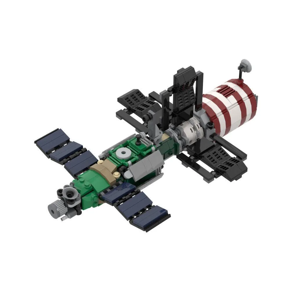 ZITIANYOUBUILD ZITIANYOUBUILD Salyut 7 DOS-6 Space Station with Kosmos 1686 601 Pieces MOC — product photo
