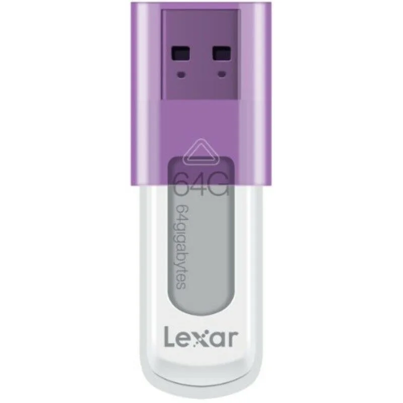 Lexar Lexar JumpDrive S50 64GB USB 3.0 Flash Drive Purple — product photo