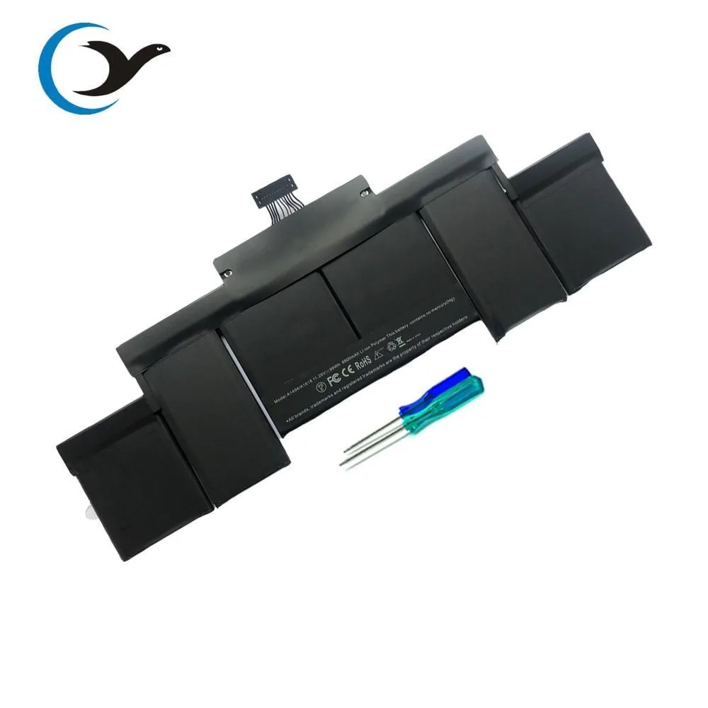 CY CY Notebook Battery A1494 A1618 for MacBook Pro Retina 15" A1398 2015 — product photo