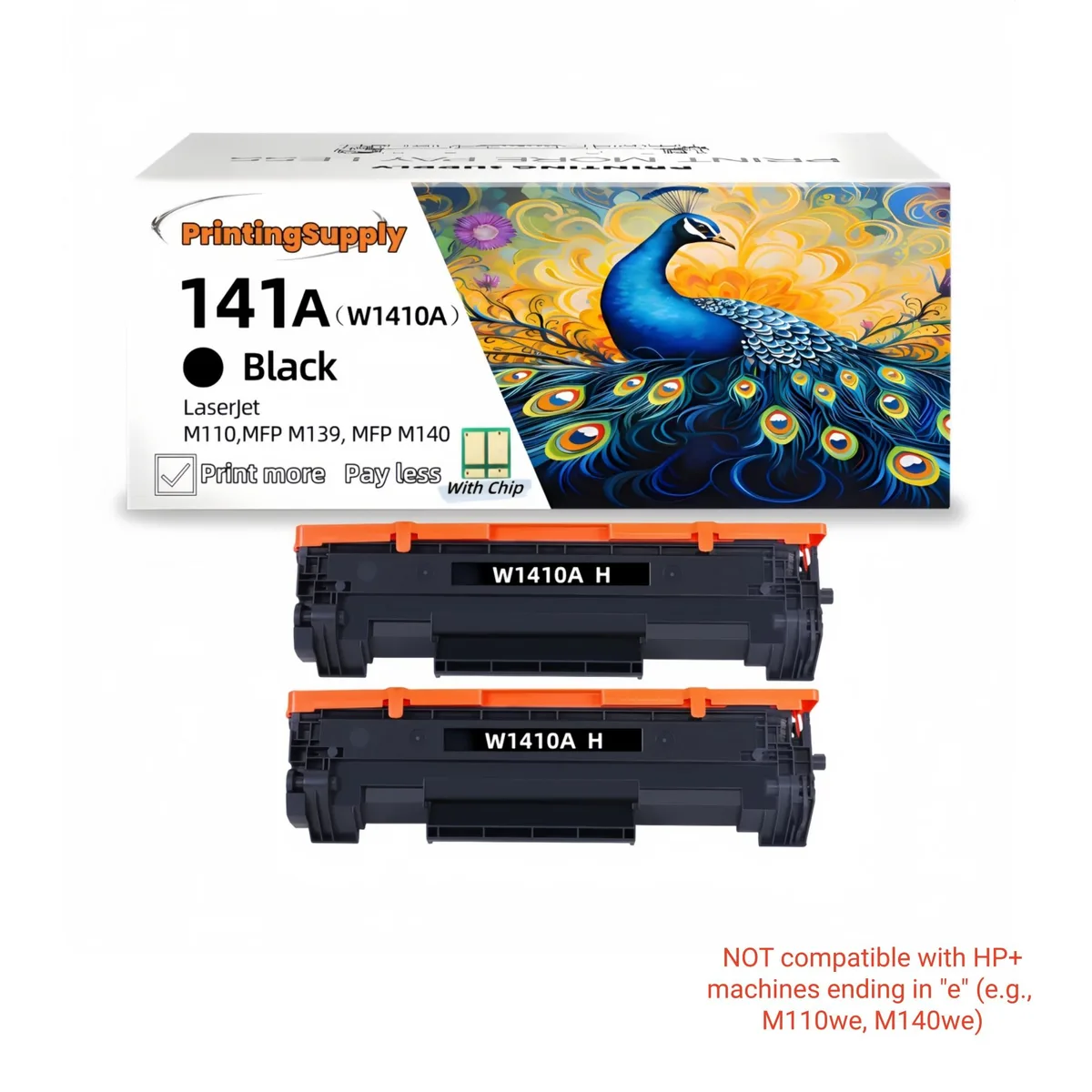 Aster Graphics Inc Aster Graphics Inc 141X W1410X High Yield Black Toner Cartridge — product photo
