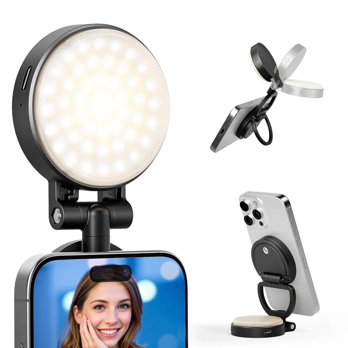  Neewer PL-30 Magnetic Selfie Light 850Lux 30 Modes — product photo