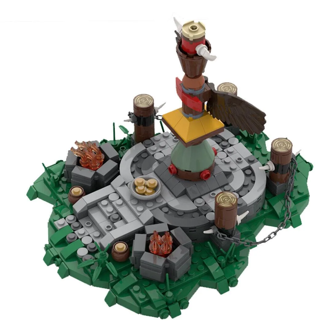 ZITIANYOUBUILD ZITIANYOUBUILD MOC-57476 Totem in Game Architecture Building Set 447 Parts — product photo