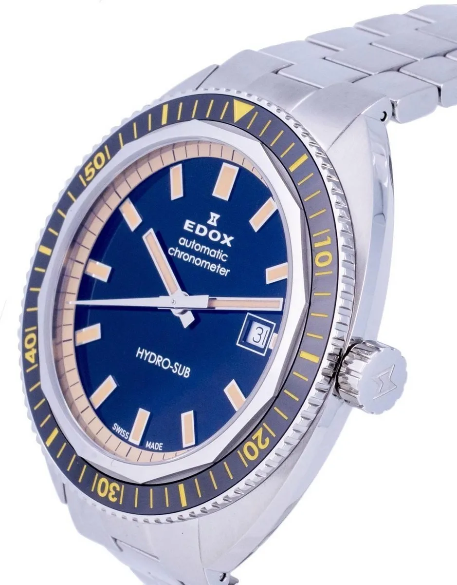 EDOX EDOX Hydro-Sub 801283NBMNIB Automatic Chronometer 300m 42.00mm Watch — product photo