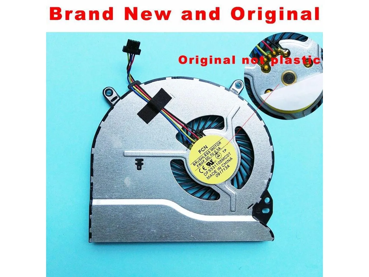 Fans Fans CPU fan HP 14-B 15-B 15-B142DX 15-B119TX B135TX 702746-001 DFS531105MC0T FBGF 697914-001 — product photo