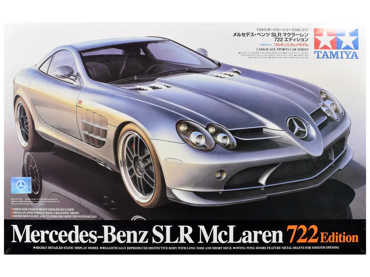 Tamiya Tamiya Mercedes-Benz SLR McLaren 722 Edition 1/24 hobby collectible — product photo