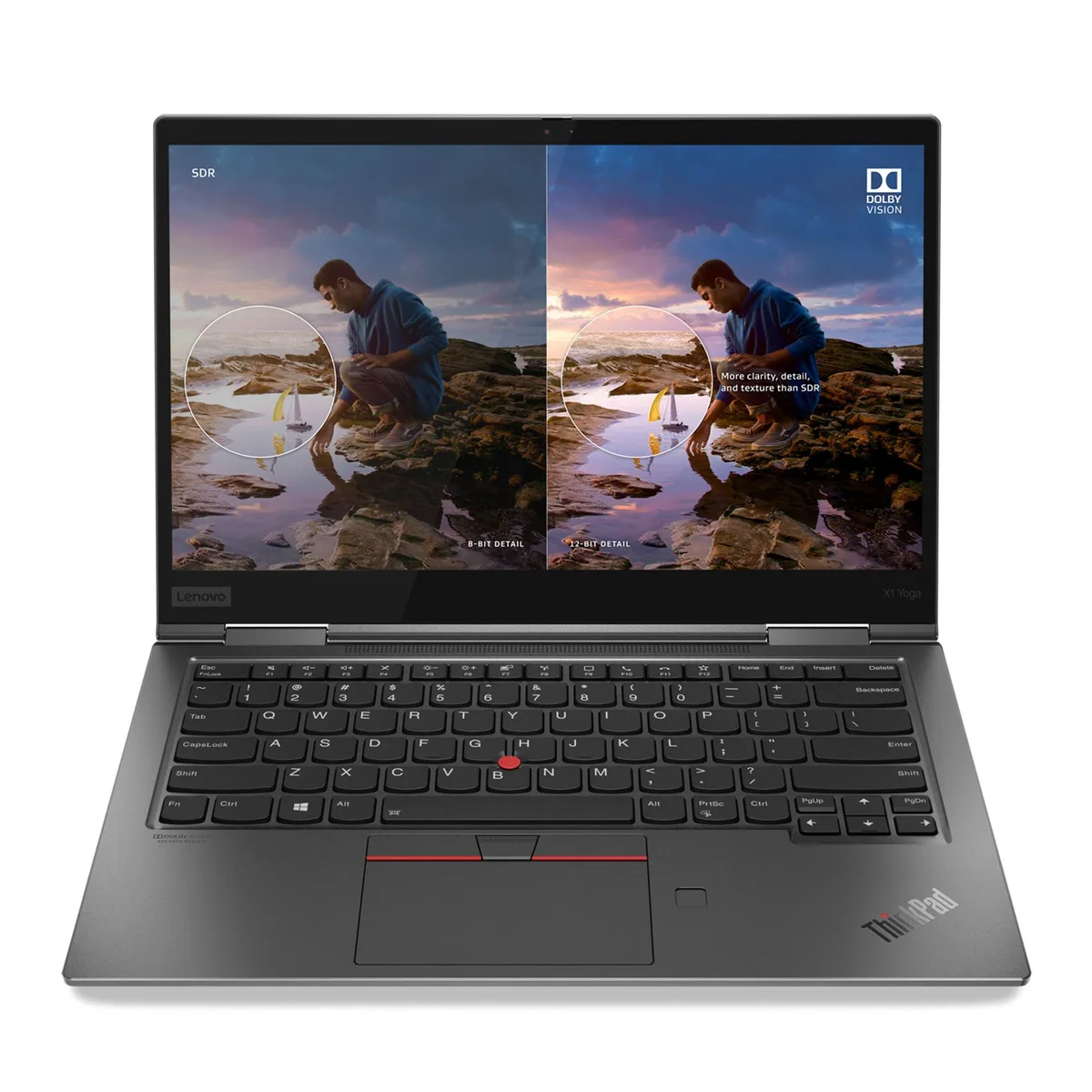 Lenovo Lenovo ThinkPad X1 Yoga Gen 5 20UB0068US laptop 14.0" FHD Touch i7-10610U 16GB 512GB — product photo