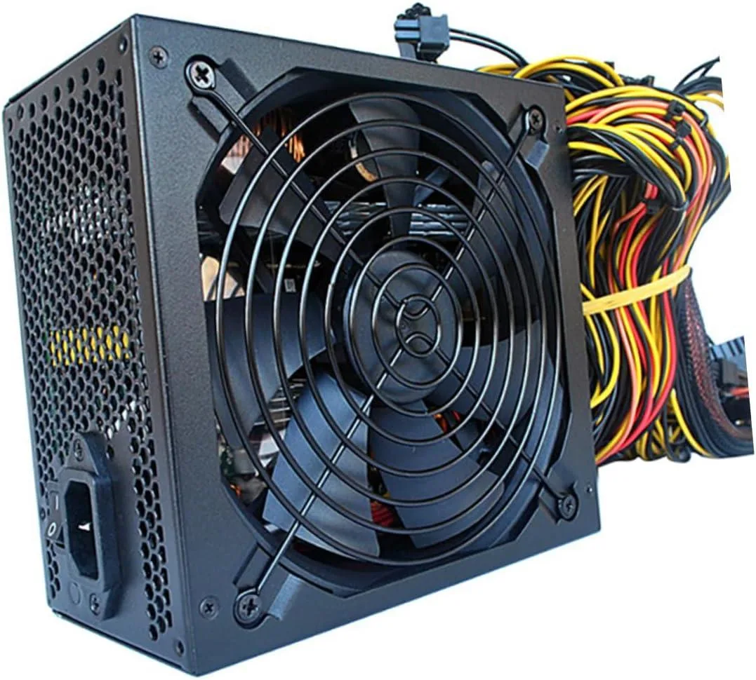 NShi NShi 2400W Server Chassis 16×6+2PIN 14cm Fan Black — product photo