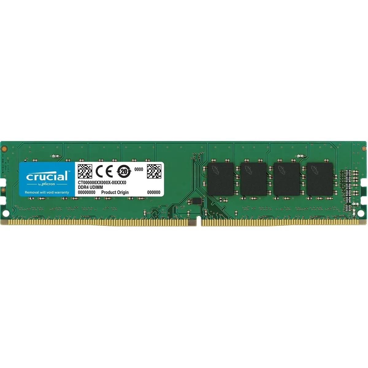 Crucial Crucial 8GB DDR4 Desktop Memory 2666MHz CL19 1.20V DIMM — product photo