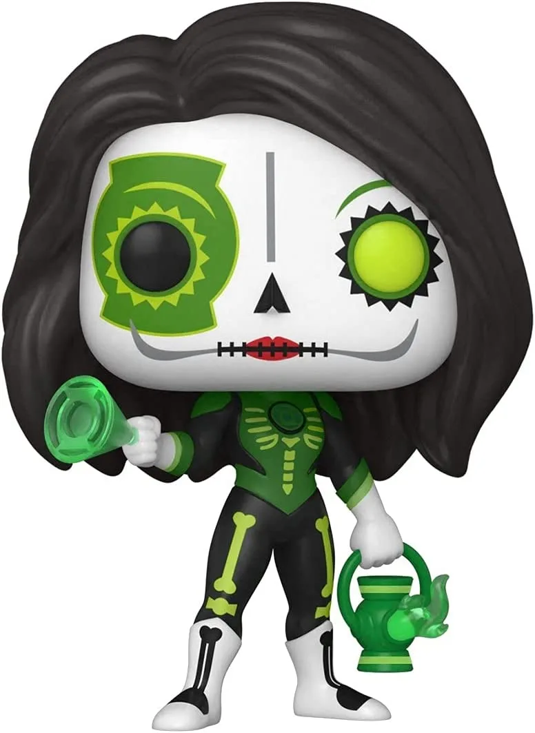 Funko Funko 57415 Pop! Heroes Dia De Los DC Green Lantern Jessica Cruz 3.75 Inch Vinyl Figure — product photo