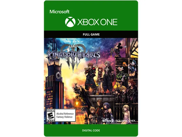 SQUARE ENIX USA SQUARE ENIX USA G3Q-00684 Kingdom Hearts III downloadable game — product photo