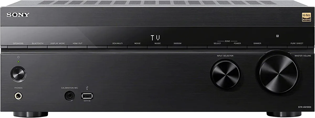Sony Sony STR-AN1000 7.2 Channel 8K A/V Receiver — product photo