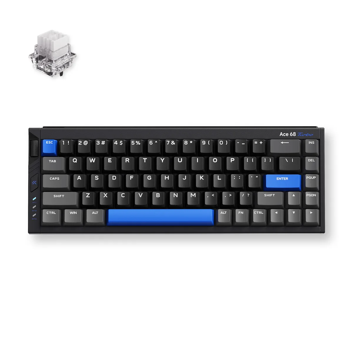MCHOSE MCHOSE MC-Ace68Turbo-5 65% 68-key Hall Effect gaming keyboard 16K polling 0.06ms 0.001mm precision — product photo