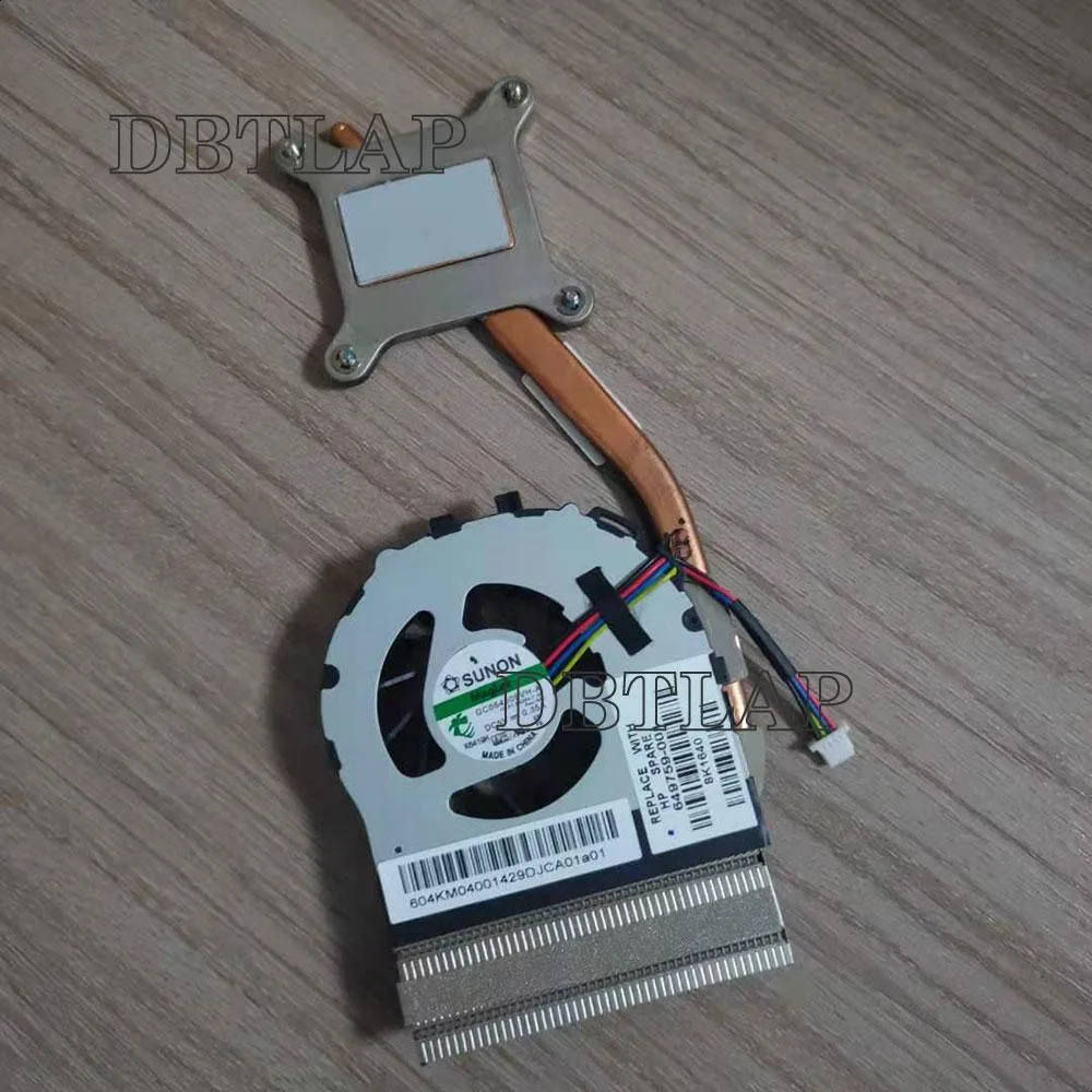 DBTLAP DBTLAP CPU Cooling Fan for HP 2760P 649759-001 GC054509VH-A K6419H — product photo