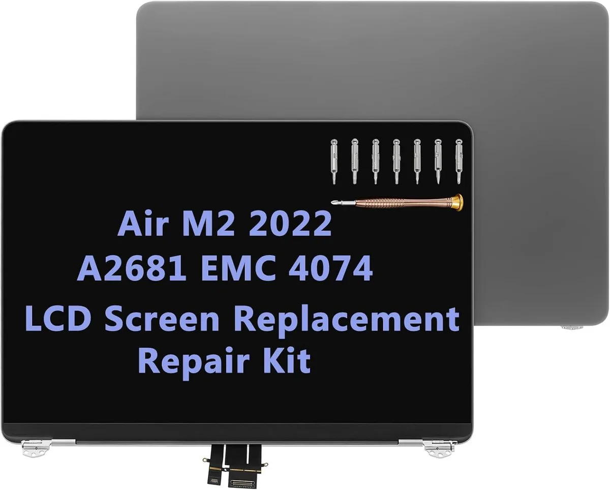 NUOLAISUN NUOLAISUN 13.6" Screen Replacement MacBook Air M2 2022 A2681 EMC 4074 Space Gray — product photo