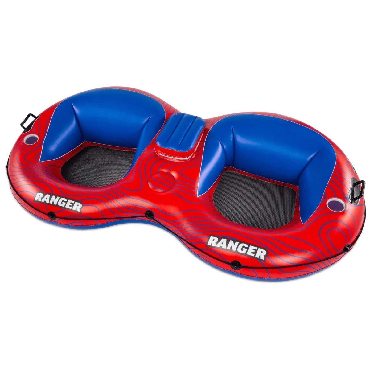 WOW Watersports WOW Watersports Ranger 2-Person Inflatable River Tube with Cooler — product photo