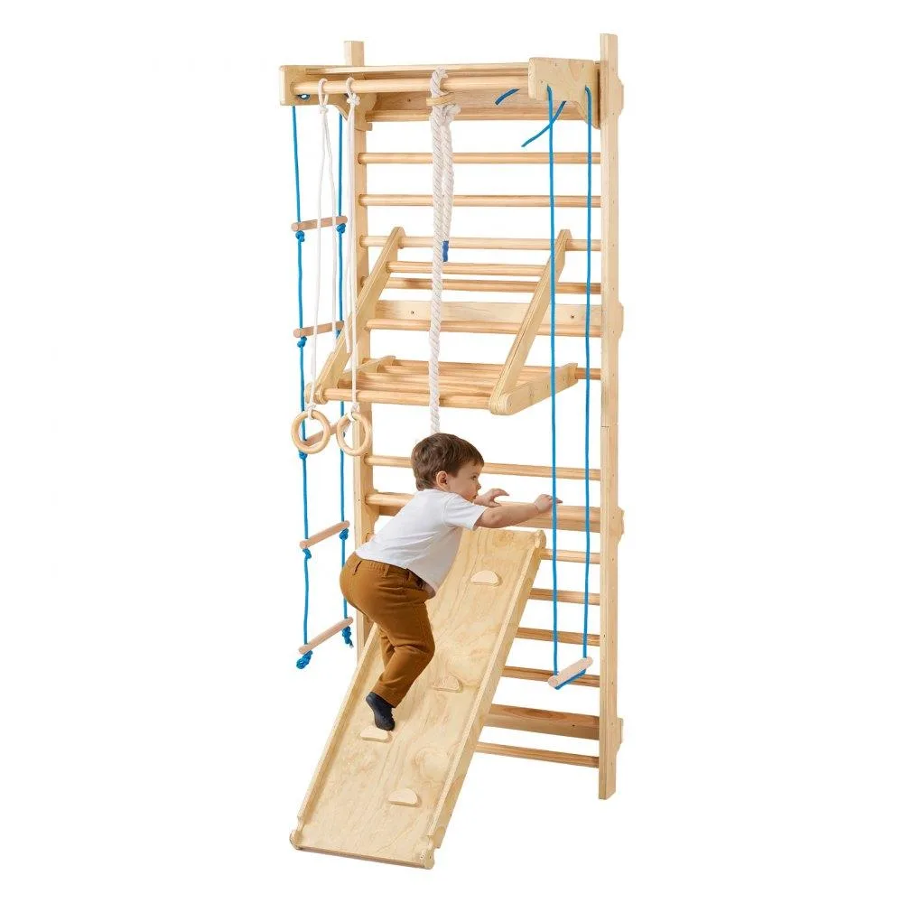 VEVOR VEVOR Swedish Ladder Wall Gym 8-in-1 15 Levels 220LBS Solid Wood — product photo