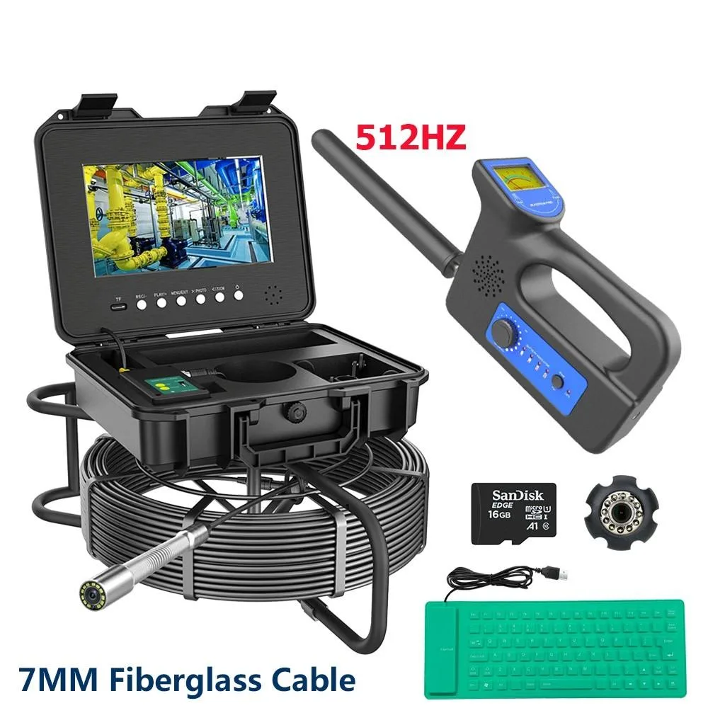 visiPower visiPower 10.1" 2MP Pipe Inspection Camera 50m Cable 512Hz Locator — product photo