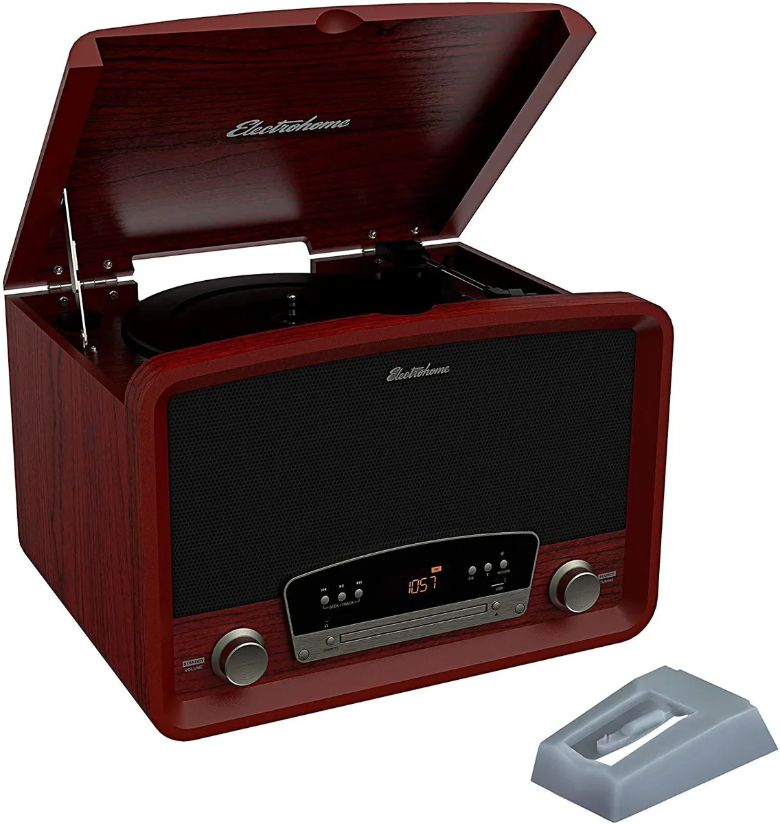 ELECTROHOME ELECTROHOME RR75CBCC 7-in-1 Turntable Red — product photo