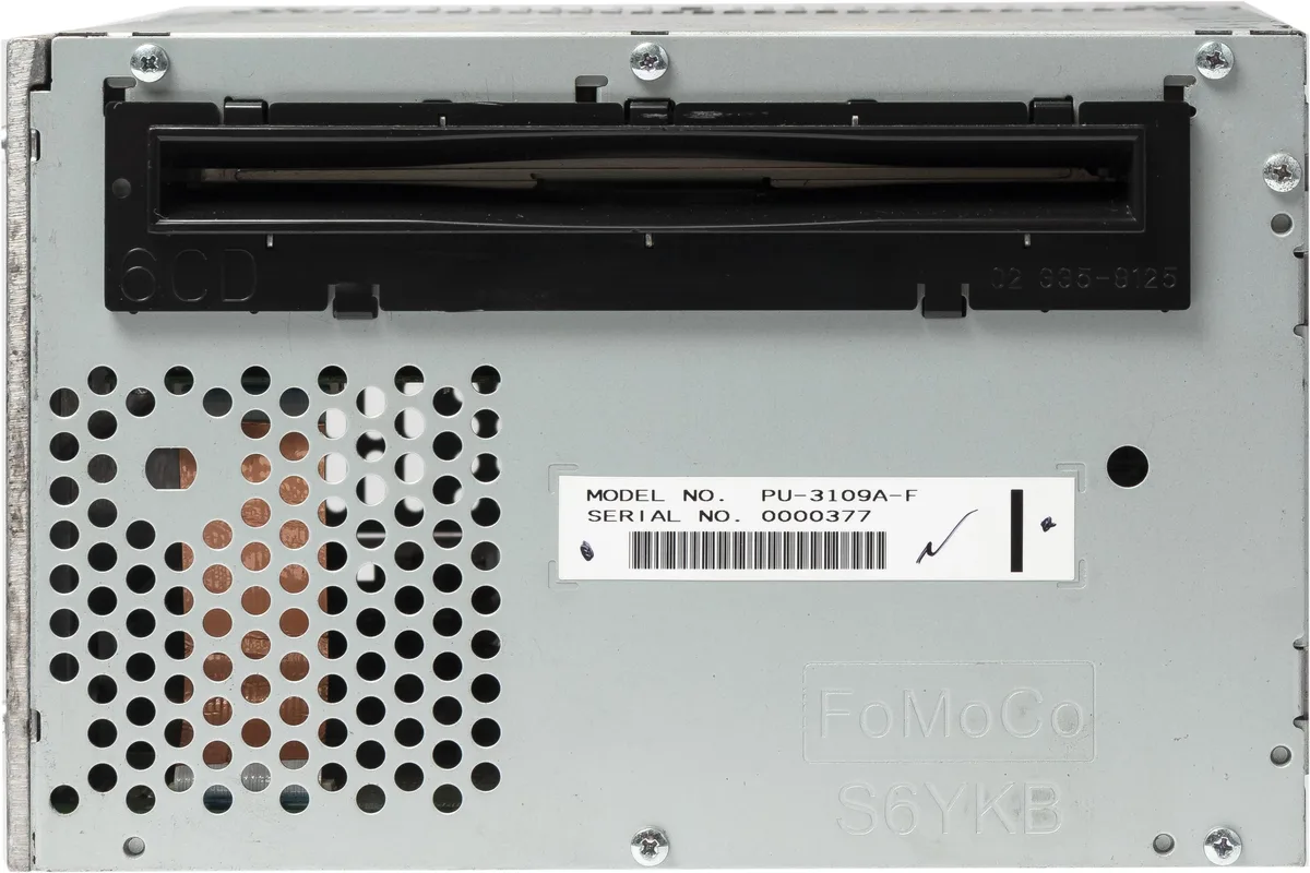 1 Factory Radio 1 Factory Radio AH6T-19C158-AF receiver 2010 Lincoln MKZ AM FM MP3 6-disc CD satellite ready — product photo