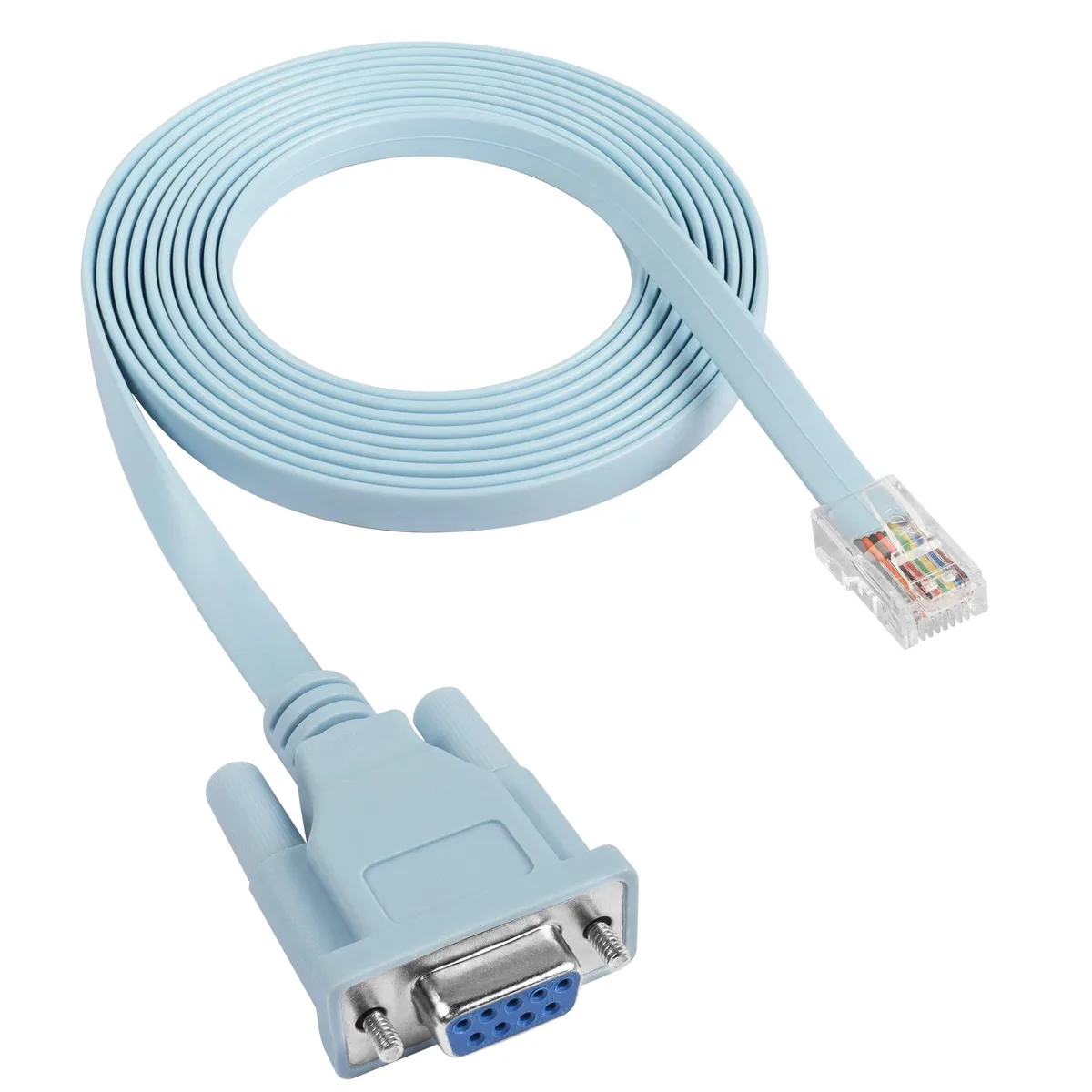 Vszerda Vszerda DB9 RS232 Female to RJ45 Male Console Cable Blue 3m — product photo