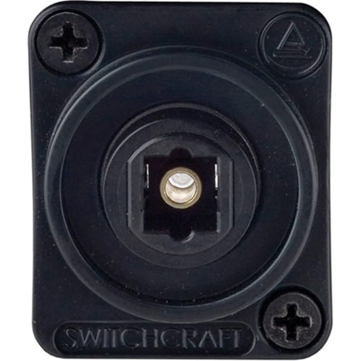 Switchcraft Switchcraft Fiber Optic Toslink Female Feedthru Jack 4-40 Mounting Screws — product photo