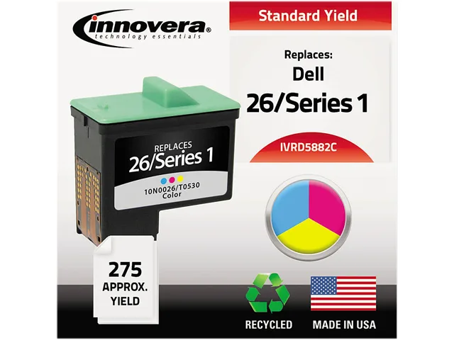 Innovera Innovera D5882C Tri-Color Ink Cartridge 215 Pages Dell T0530 — product photo