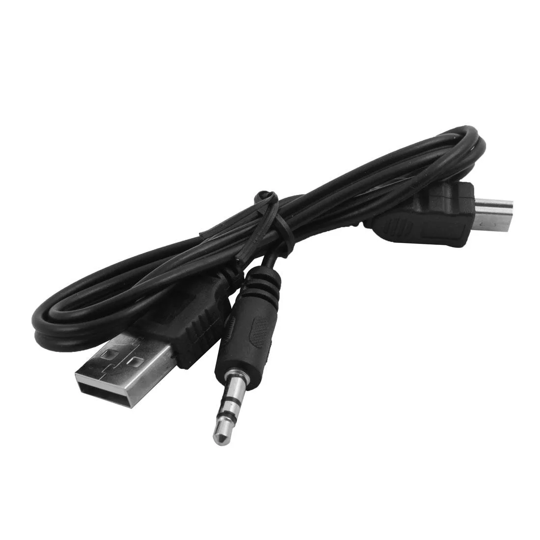 Unique-Bargains Unique-Bargains USB 2.0 Type A to Mini USB B with 3.5mm jack 3 pcs — product photo