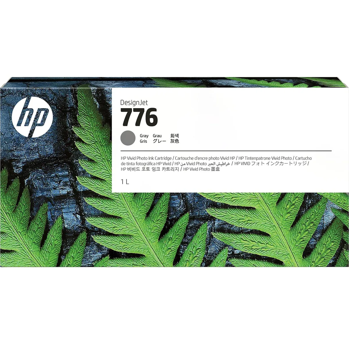 HP HP 1XB05A 776 Gray DesignJet Ink Cartridge 1L — product photo