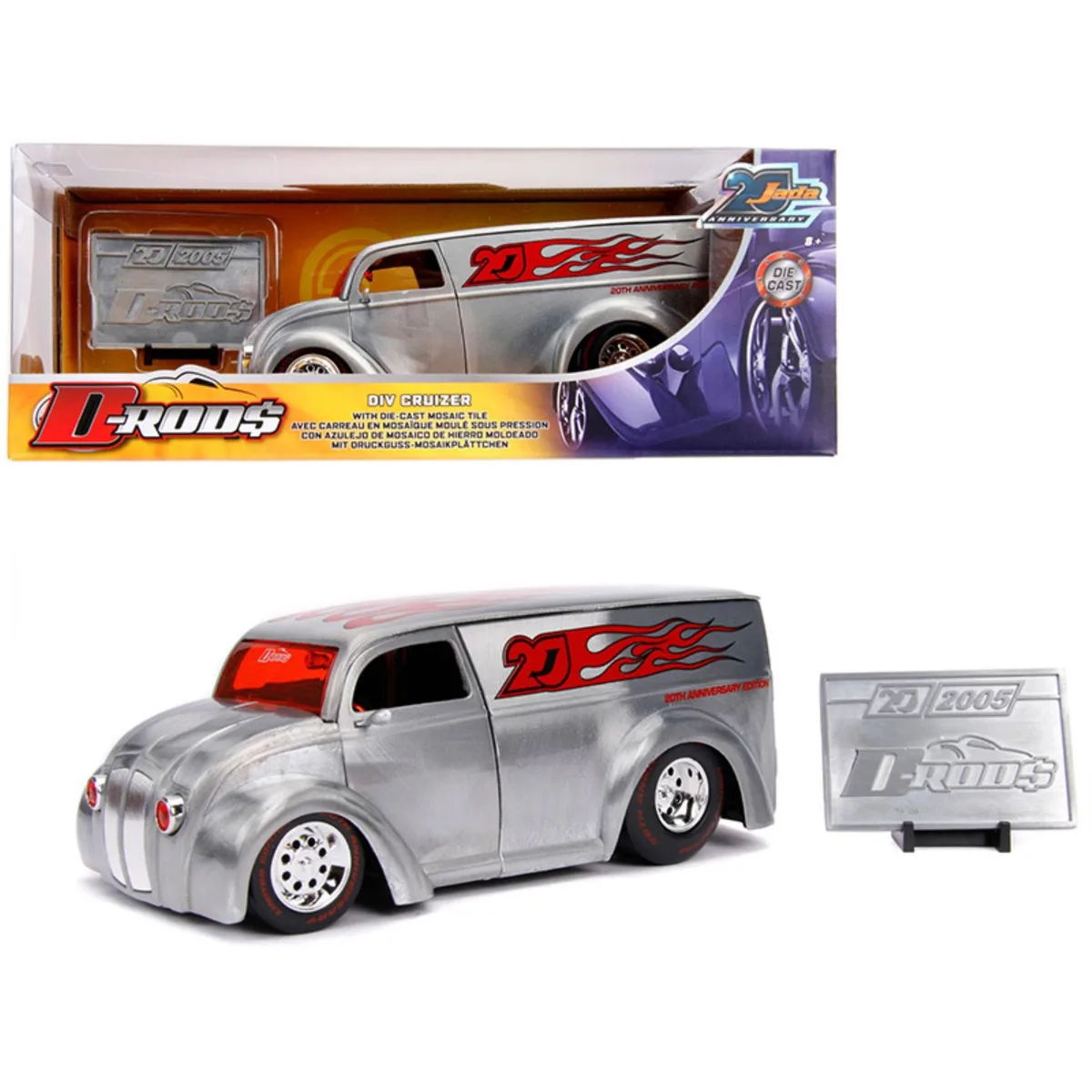 Jada Jada Div Cruizer Van "D-Rods" 20th Anniversary 1/24 Diecast Vehicle — product photo
