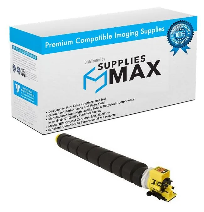 SuppliesMax SuppliesMax Compatible Yellow Toner Cartridge TK-8517Y 20000 Pages — product photo