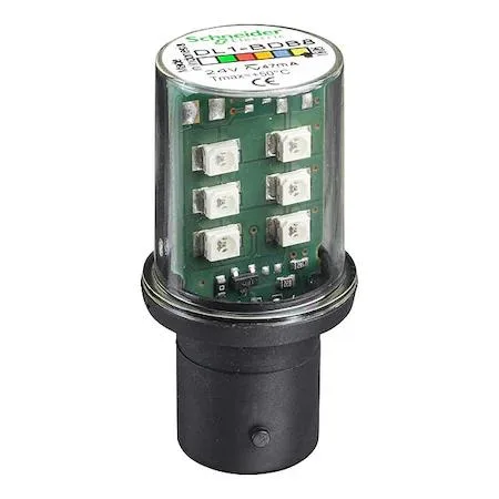 Schneider Electric Schneider Electric DL1BDB8 LED Indicating Beacon 24 VAC/VDC Yellow personal protective equipment — product photo