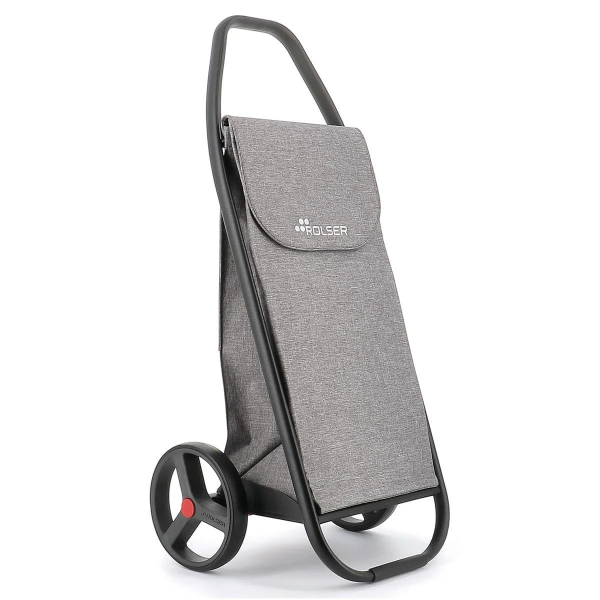 Rolser Rolser Com Tweed 8 Black Tube Shopping Trolley Grey — product photo