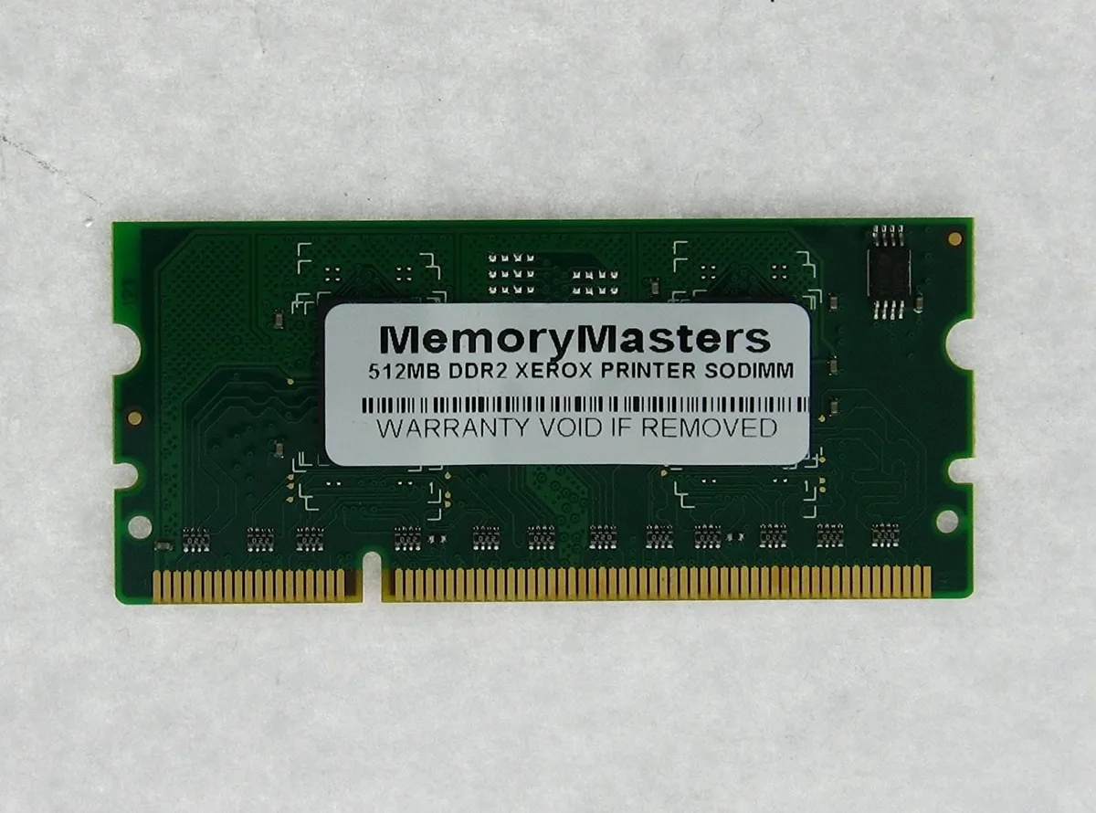 Simmtec, Inc Simmtec, Inc 512MB DDR2 SODIMM for Xerox 6500 6505 6600 6605 — product photo