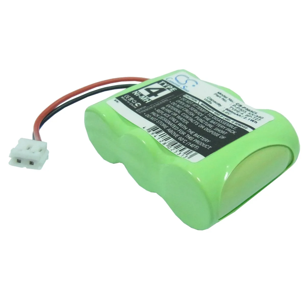 Cameron &amp; Co Cameron &amp; Co DS-CS-P303CL Ni-MH 0.6 Ah telephone accessory — product photo