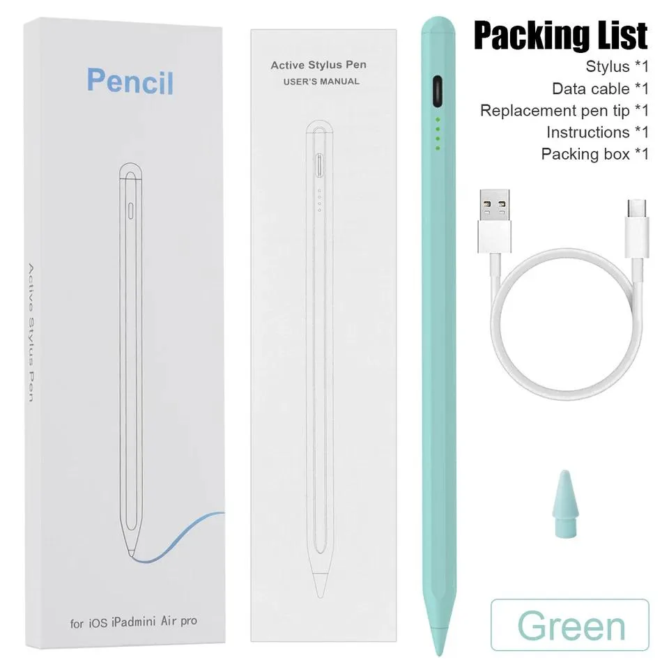 NShi NShi Stylus Pen iPad Pencil green — product photo