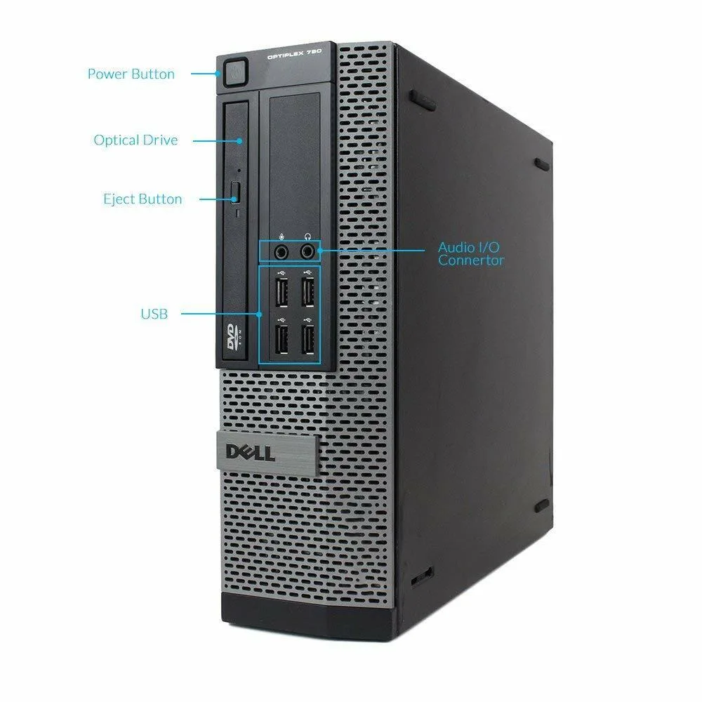 Small black metal bracket for Dell Optiplex SFF chassis