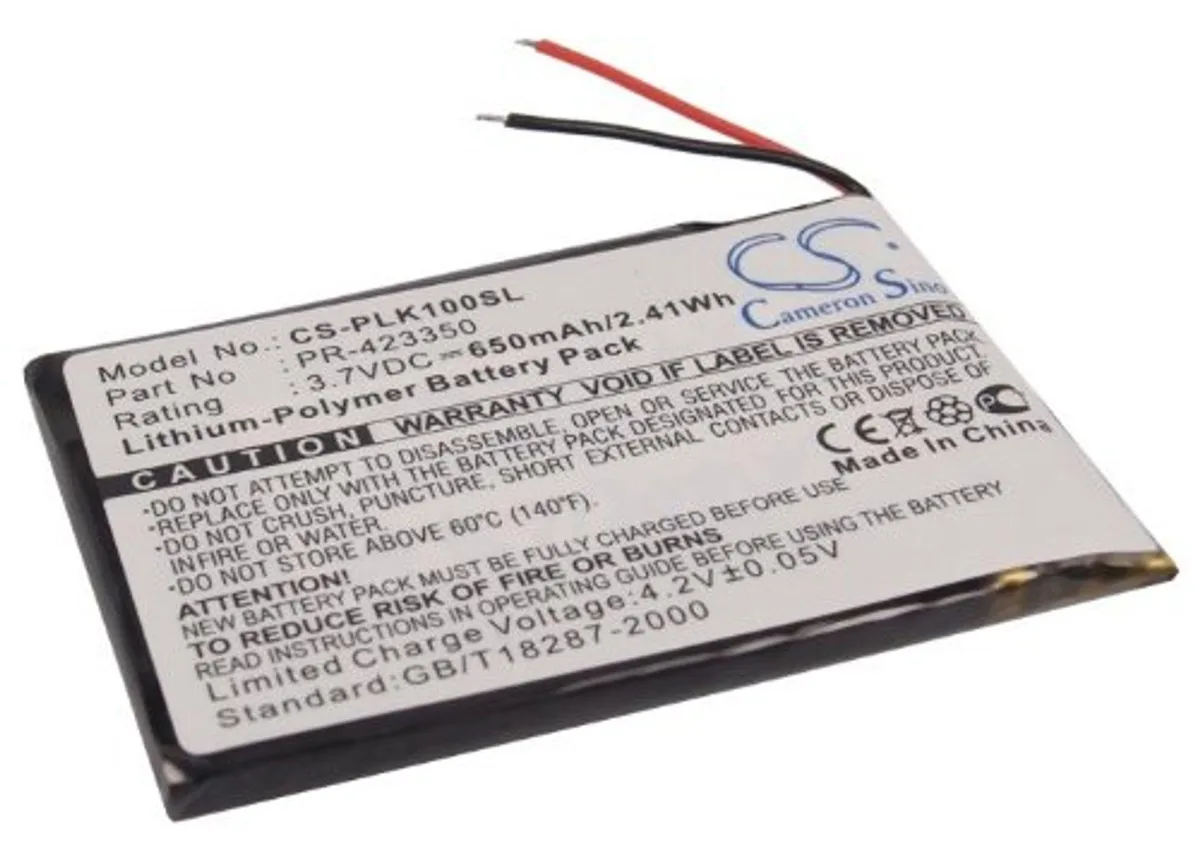 Cameron Sino K100 cell phone battery 650mAh 2.41Wh — product photo