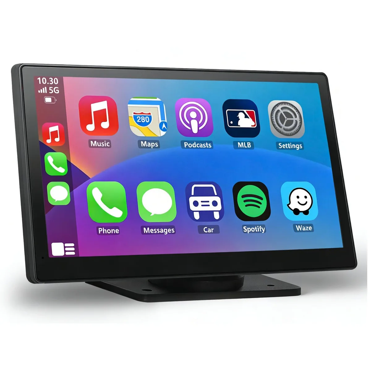 Metra 7" HD Portable Wireless CarPlay 1024x600 120° 90° — product photo