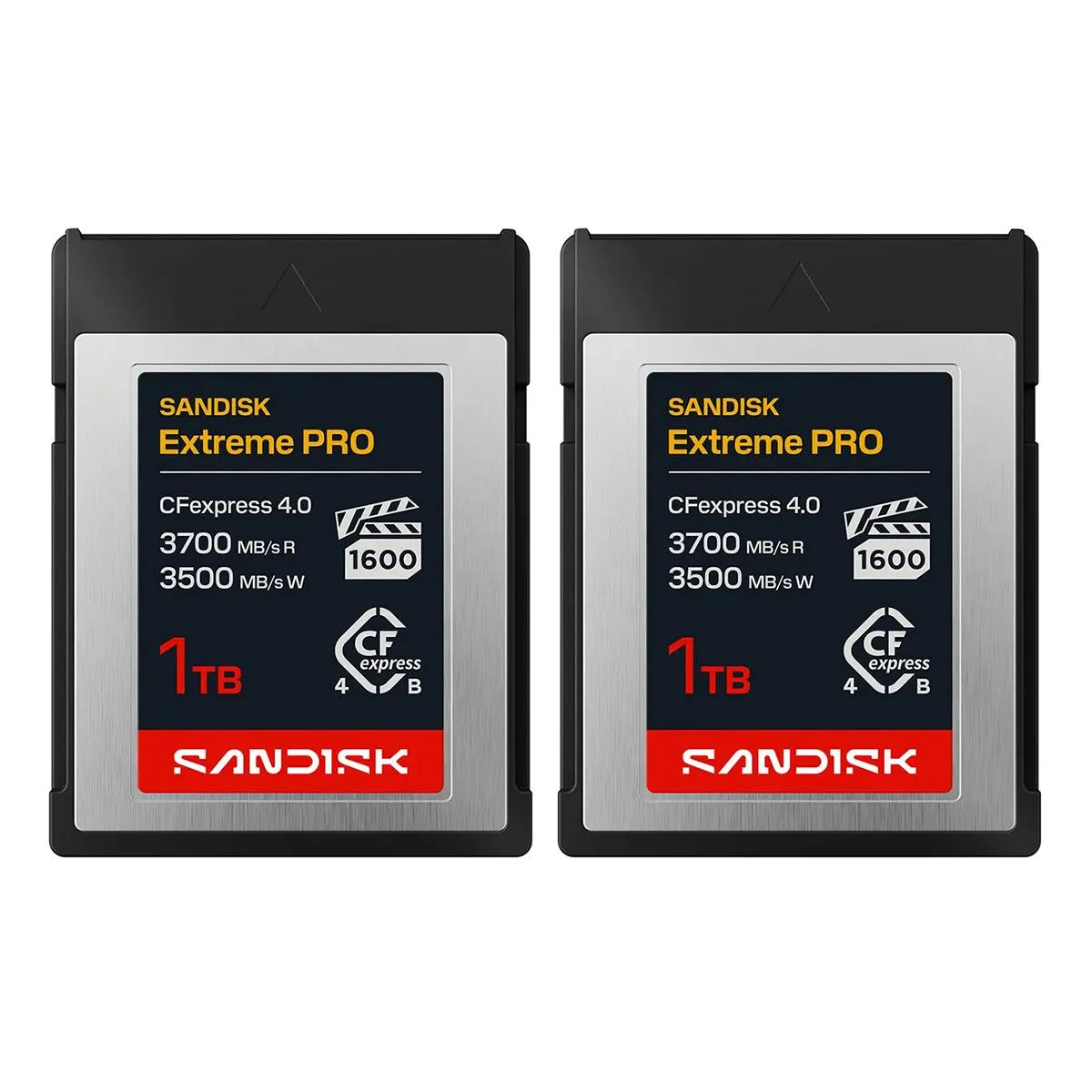 SanDisk SanDisk Extreme PRO 1TB CFexpress 4.0 Type-B 2pk — product photo
