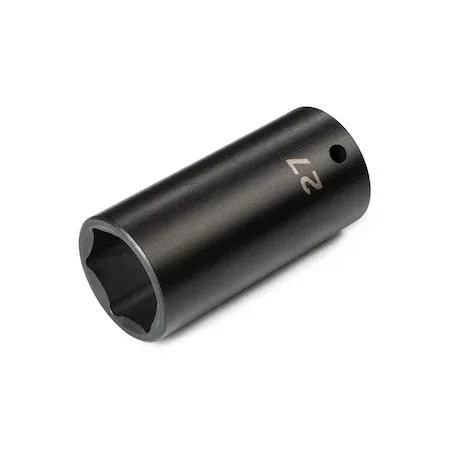 TEKTON 1/2 inch drive 27 mm deep 6-point impact socket