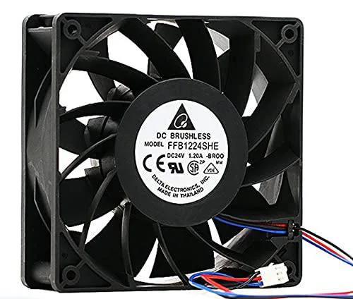 CAFELE CAFELE FFB1224SHE 24V 1.2A 120x120x38mm case fan — product photo