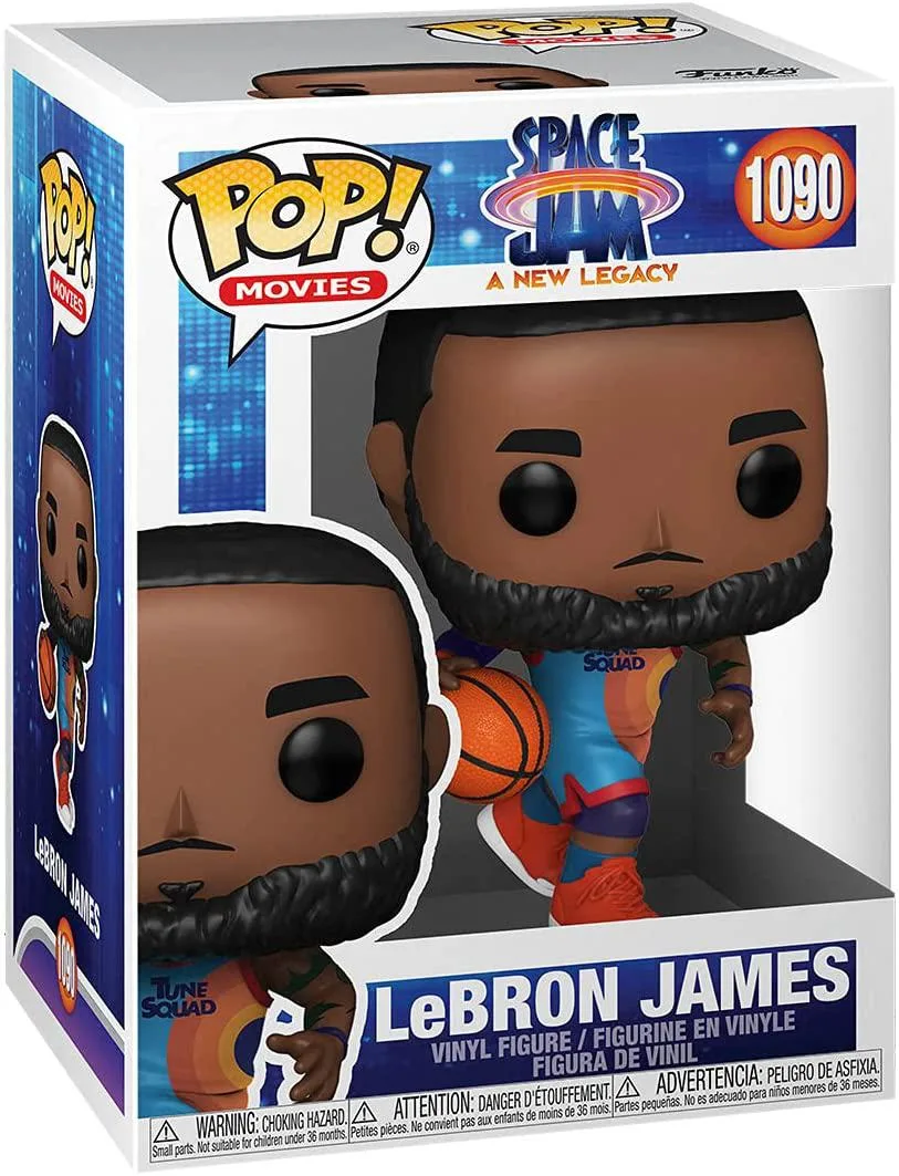 Funko Funko Pop Movies 1095 Space Jam A New Legacy LeBron James 10 inch action figure — product photo